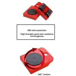 Balkongmöbler>Flyttport Set Hjulstång Flyttlyftare Möbel Flyttare Kraftig Flyttare Tung Flyttare Portabel