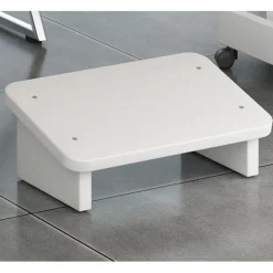 YIXI Kontorsmöbler>Fotpall under bordet Bänk stoppad vit, 50*30*15cm, 1st