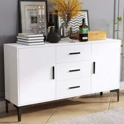 Soffbord>Förpackning om 4 10 cm svarta triangelbordsben