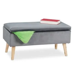 Northio Kistor & Koffertar>Förvaringsbänk i sammet