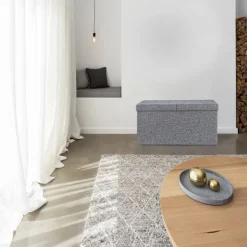 Northix Kistor & Koffertar>Förvaringsbänk med gångjärnslock