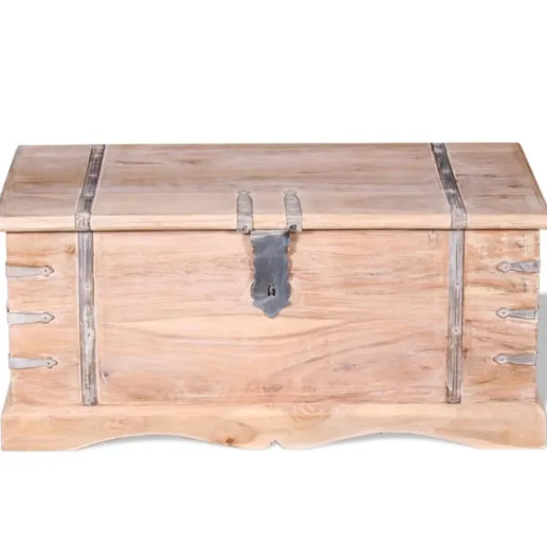 vidaXL Kistor & Koffertar>Förvaringskista akaciaträ