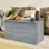 vidaXL Kistor & Koffertar>Förvaringskista grå sonoma 84x42x46 cm konstruerat trä