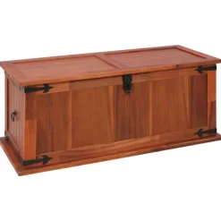 vidaXL Kistor & Koffertar>Förvaringskista 90x45x40 cm massivt akaciaträ