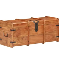 vidaXL Kistor & Koffertar>Förvaringskista 90x40x40 cm massivt akaciaträ