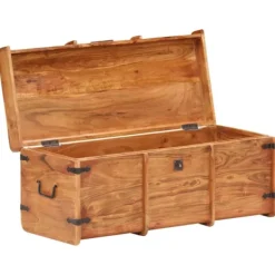 vidaXL Kistor & Koffertar>Förvaringskista 90x40x40 cm massivt akaciaträ