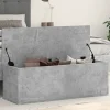 vidaXL Kistor & Koffertar>Förvaringslåda betonggrå 102x35x35 cm konstruerat trä