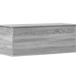 vidaXL Kistor & Koffertar>Förvaringslåda grå sonoma 90x35x35 cm konstruerat trä