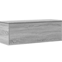 vidaXL Kistor & Koffertar>Förvaringslåda grå sonoma 102x35x35 cm konstruerat trä