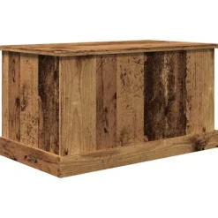 vidaXL Kistor & Koffertar>Förvaringslåda åldrat trä 70x40x38 cm konstruerat trä