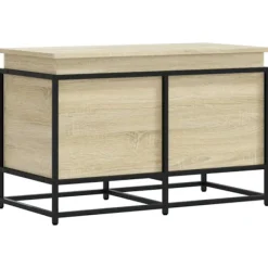 vidaXL Kistor & Koffertar>Förvaringslåda med lock sonoma-ek 80x40x51,5 cm konstruerat trä