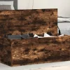 vidaXL Kistor & Koffertar>Förvaringslåda rökfärgad ek 90x35x35 cm konstruerat trä