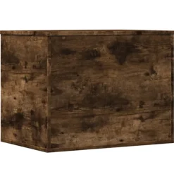 vidaXL Kistor & Koffertar>Förvaringslåda rökfärgad ek 60x42x46 cm konstruerat trä