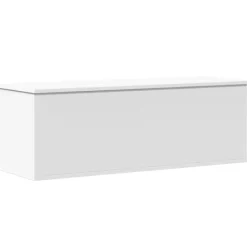 vidaXL Kistor & Koffertar>Förvaringslåda vit 102x35x35 cm konstruerat trä