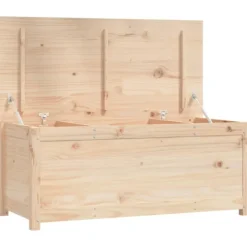 vidaXL Kistor & Koffertar>Förvaringslåda 110x50x45,5 cm massiv furu