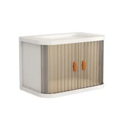 Skåp>Förvaringslådor för skrivbord och förvaringsartiklar, små förvaringslådor i plast, hopfällbara förvaringslådor, förvaringslådor för kosmetika för hemmakontor och badrum | Fyndiq