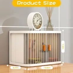 Skåp>Förvaringslådor för skrivbord och förvaringsartiklar, små förvaringslådor i plast, hopfällbara förvaringslådor, förvaringslådor för kosmetika för hemmakontor och badrum | Fyndiq