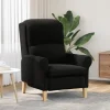 vidaXL Fåtöljer>fåtölj Svart 76 x 94 x 102 cm Sharpa tyg