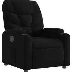 vidaXL Fåtöljer>Fåtölj svart tyg