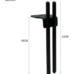 Småbord>Fyra halkfria och tysta möbelben, dubbla metallbordsben, soffben, skåpsben