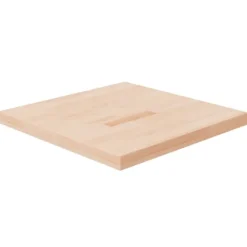 vidaXL Matbord>Fyrkantig bordsskiva 60x60x4 cm obehandlad massiv ek