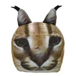 TrueNorth Sittpuffar>Fyrkantig Katt Mjuk Gosedjur Docka Kattunge Plyschleksak Barn Julklapp 3d Juldekoration Julkudde Kan Ges Till Vänner