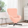 vidaXL Fåtöljer>Äggfåtölj Rosa 63 x 73 x 90 cm tyg