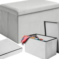 Northio Sittpuffar>Grå sammetspuff, 60x30x30 cm, osmansk sits