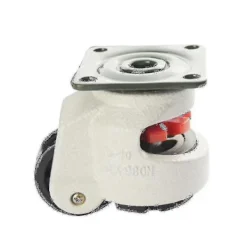 Balkongmöbler>Gummifot 40f Fotnivåjusteringsutrustning Vagn Hjul 60kg Lastkapacitet Möbelnivellering R