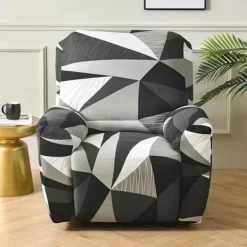 Fåtöljer>Helt inslagen elastisk sofföverdrag, lutande sofföverdrag, sofföverdrag, tjockare sofföverdrag, tygfunktion, enkelsofföverdrag