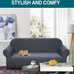 Soffor>Heltäckande sofföverdrag i majs full wrap husdjursskydd för soffa fläckbeständig