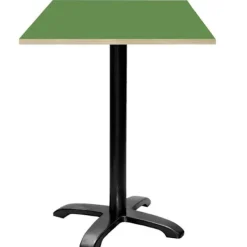 Matbord>Hög stång 60 x 60 cm - Bazila modell a träkanter