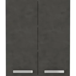 Skåp>Högskåp med gångjärnsdörrar - Matt - L 60 cm x D 31,6 x H 72 cm - LASSEN