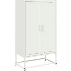 vidaXL Skåp>Högskåp rosa 68,5x38,5x123,5 cm ståls