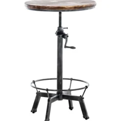 BellaFurn Matbord>Högt bord - Barbord - Justerbar höjd för perfekt passform