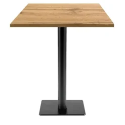 MILAN Matbord>Högt bord 70 x 70 cm - o ek pansarmodell