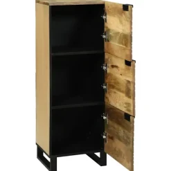 vidaXL Skåp>Highboard Brun 40 x 33 x 110 cm massivt mangoträ
