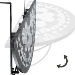 tectake Balkongmöbler><noscript><img width=