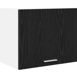 vidaXL Skåp>Hängande skåp Svart ek och vit 50 x 31 x 40 cm Konstruerat trä