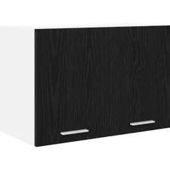 vidaXL Skåp>Hängande skåp Svart ek och vit 60 x 31 x 40 cm Konstruerat trä