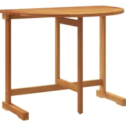 vidaXL Balkongmöbler>Hopfällbart balkongbord 90x60x72 cm massivt akaciaträ