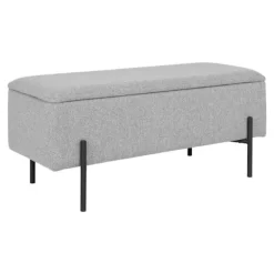 EBUY24 Sideboards>House Nordic Luna Bänk med förvaring ljus 442801