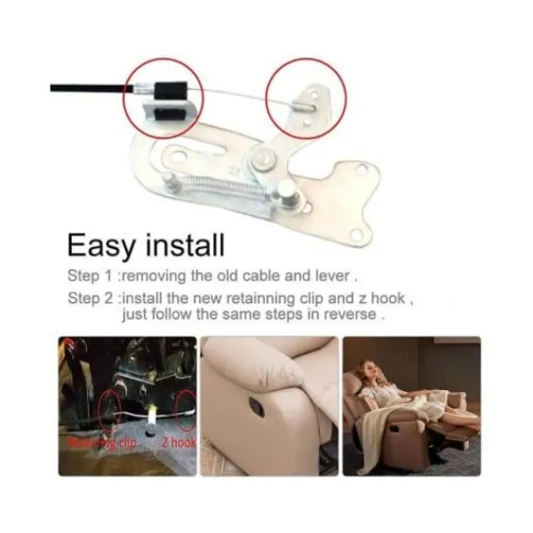 Fåtöljer>IC Universal Draghandtag för Fåtölj med Kabel, Reservdelar för Fåtöljer