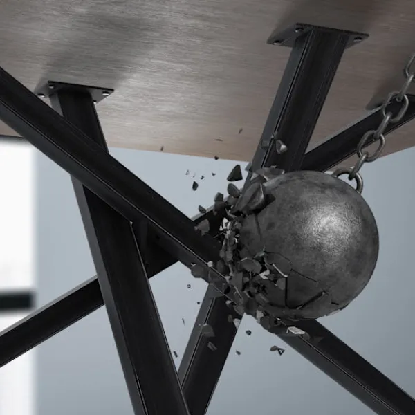 BellaFurn Matbord>Industriella bordsben - Upprätter - Högt pulverbelagt stål, inklusive golvtoppar Färg: Antik svart | Storlek: 120x60x72 cm