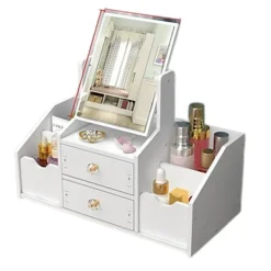 INF Sminkbord>Sminkspegel med Förvaring model 1