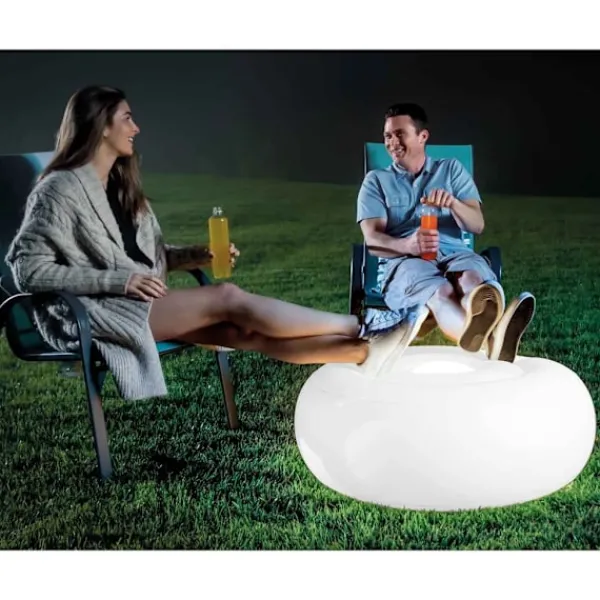 INTEX Sittpuffar>LED sittpuff 86x33 cm