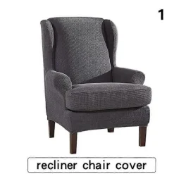 Fåtöljer>Jacquard Sofföverdrag Fåtölj Elastiskt Tyg Stretch Sofföverdrag Polyester Spandex Möbelskydd Hushåll