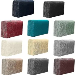 Soffor>Jul 2 st Soffa Möbel Armstödsskydd Fåtölj Armskydd Stretchiga För Hemmet