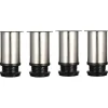 Småbord>Justerbara möbelben 80-95mm, bordsben i rostfritt stål med monteringsskruvar (4-pack)