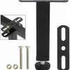 Sängar>Justerbara svarta sängben Möbelben Tunga Slatstöd Ben Metall Möbelstöd Fötter Sängram Tillbehör T-Dubbelhål med skruvar 30